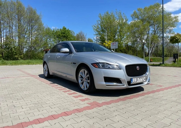 Jaguar XF cena 89000 przebieg: 93000, rok produkcji 2018 z Lubartów małe 781